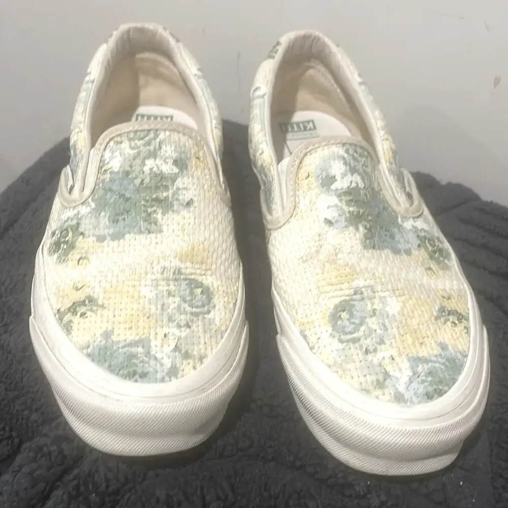 Vans original kith size 9 Men 10.5 Woman Slip-On unisex Sneakers